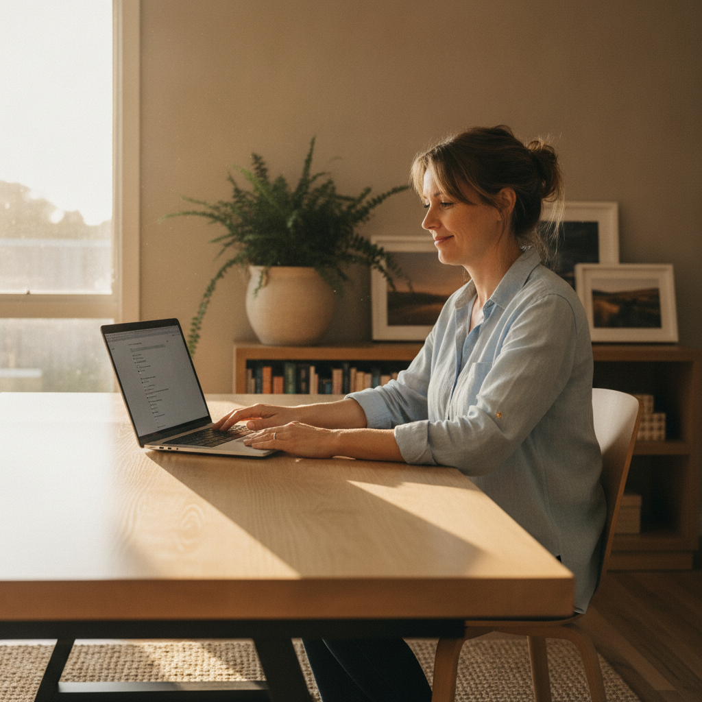 Computer cleaning in Champion Lakes (6111) — a local resident at home with a clean, fast, dust-free computer running cool and quiet