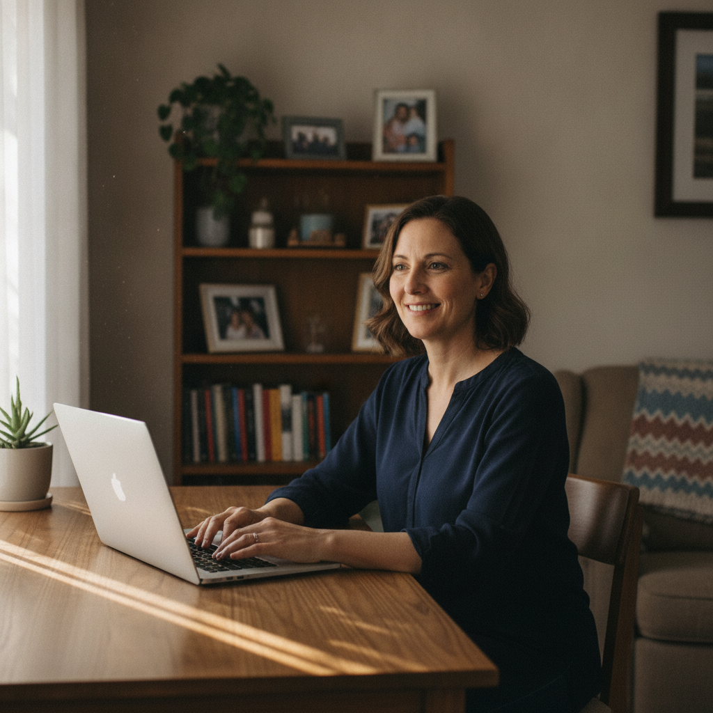 Computer cleaning in Chapel Hill (5153) — a local resident at home with a clean, fast, dust-free computer running cool and quiet
