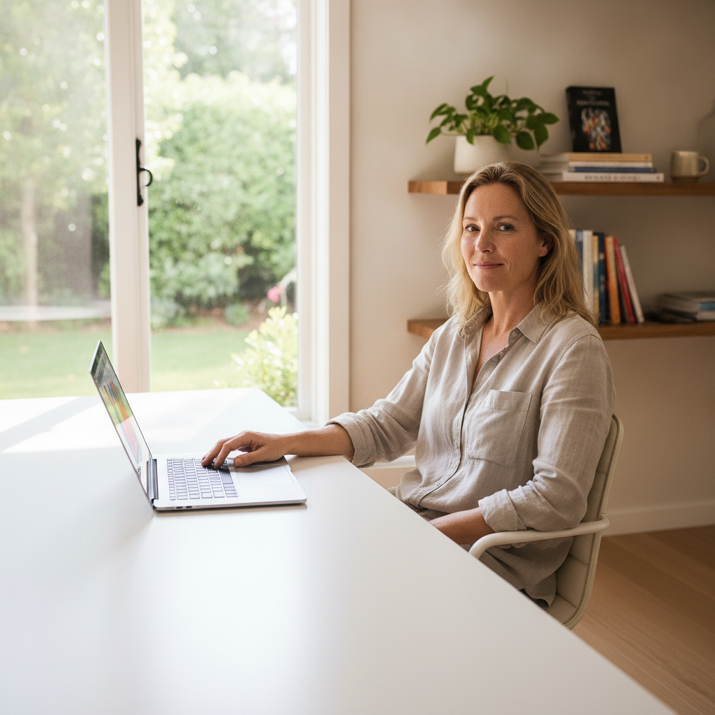 Professional computer clean-out in Clovelly (2031) — a happy New South Wales resident at home with a spotless, fast, quiet machine