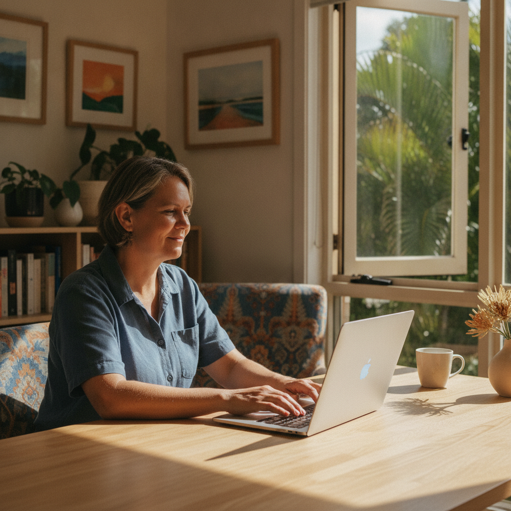 Laptop and desktop cleaning in Coffs Harbour Plaza (2450) — an at-home owner pleased their computer runs cool and quiet again