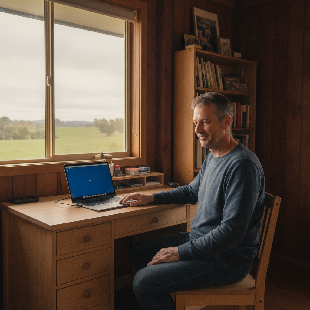 Laptop and desktop cleaning in Comara (2440) — an at-home owner pleased their computer runs cool and quiet again