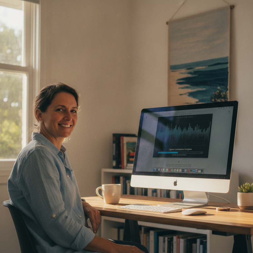 Computer cleaning in Coogee (2034) — a local resident at home with a clean, fast, dust-free computer running cool and quiet