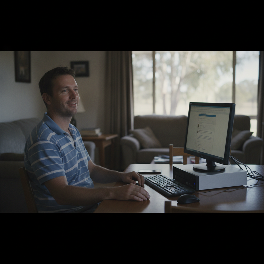 Laptop and desktop cleaning in Cooyal (2850) — an at-home owner pleased their computer runs cool and quiet again
