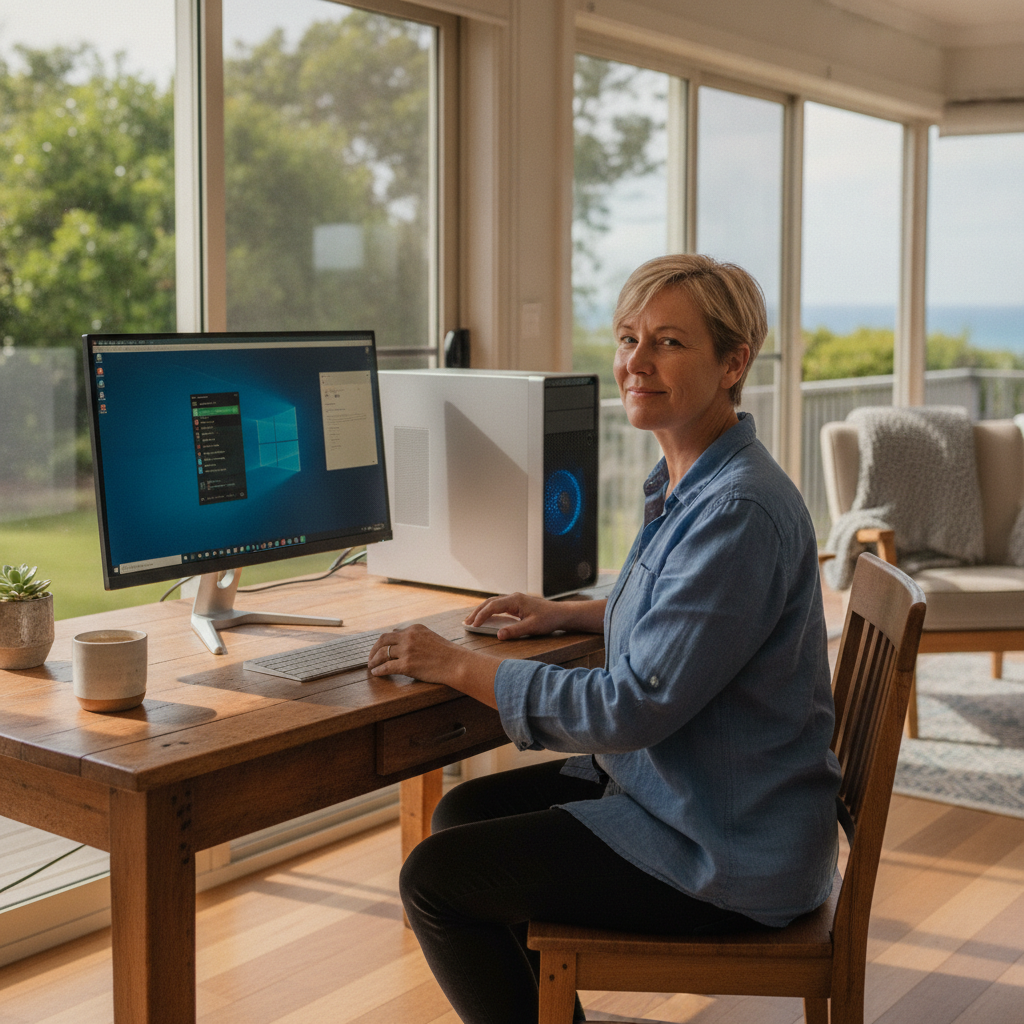 Laptop and desktop cleaning in Corlette (2315) — an at-home owner pleased their computer runs cool and quiet again