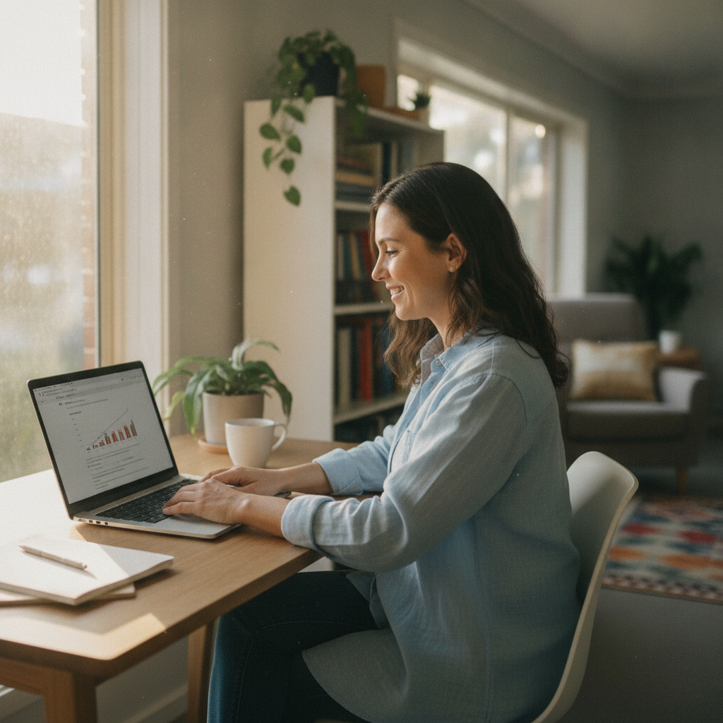Computer cleaning in Cremorne (2090) — a local resident at home with a clean, fast, dust-free computer running cool and quiet