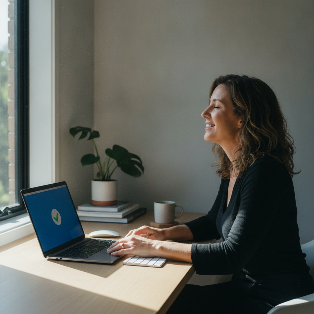 Computer cleaning in Crows Nest (2065) — a local resident at home with a clean, fast, dust-free computer running cool and quiet