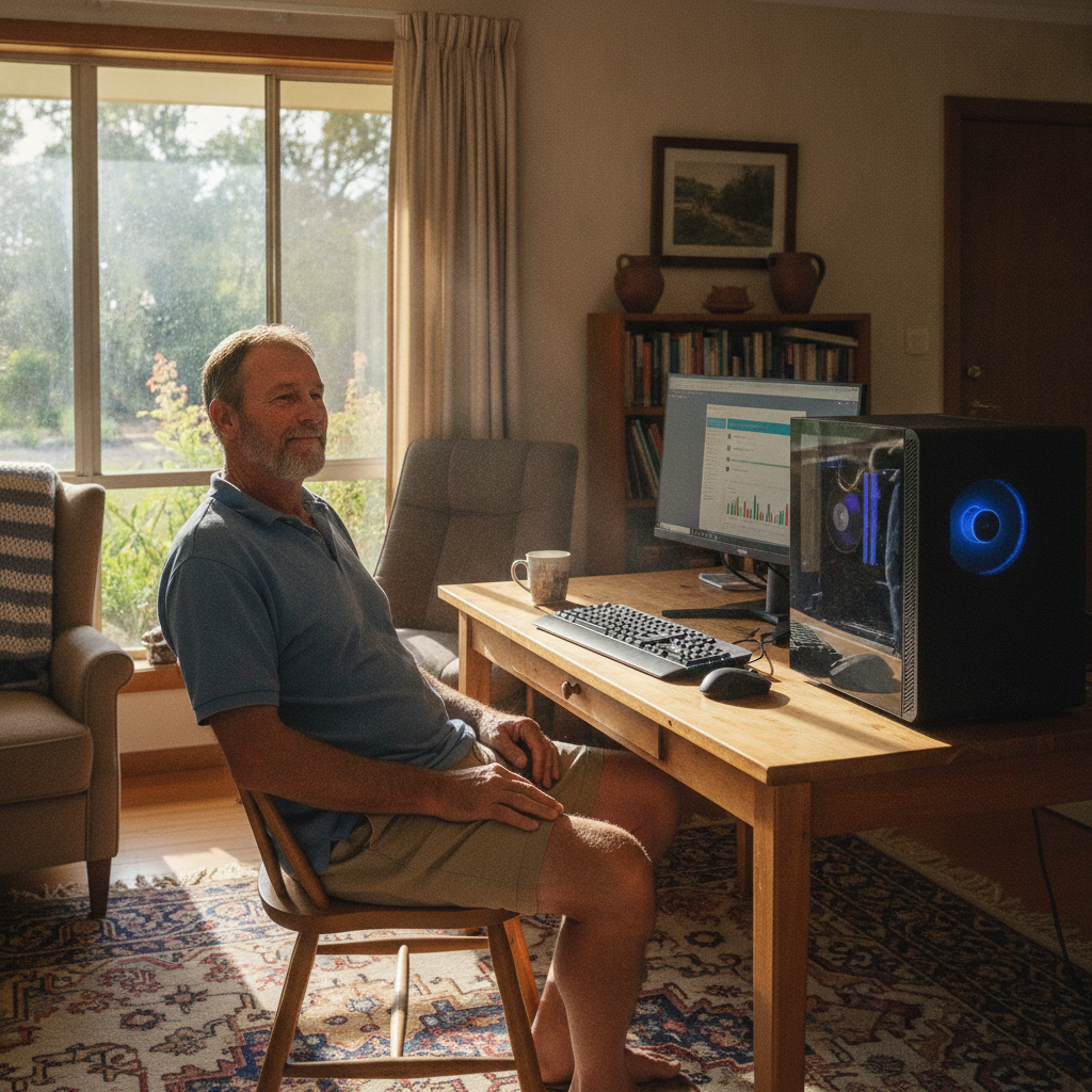 Laptop and desktop cleaning in Cumboogle (2830) — an at-home owner pleased their computer runs cool and quiet again