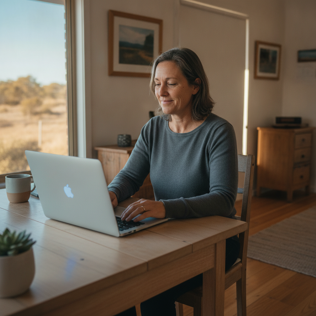 Computer cleaning in Curra Creek (2820) — a local resident at home with a clean, fast, dust-free computer running cool and quiet