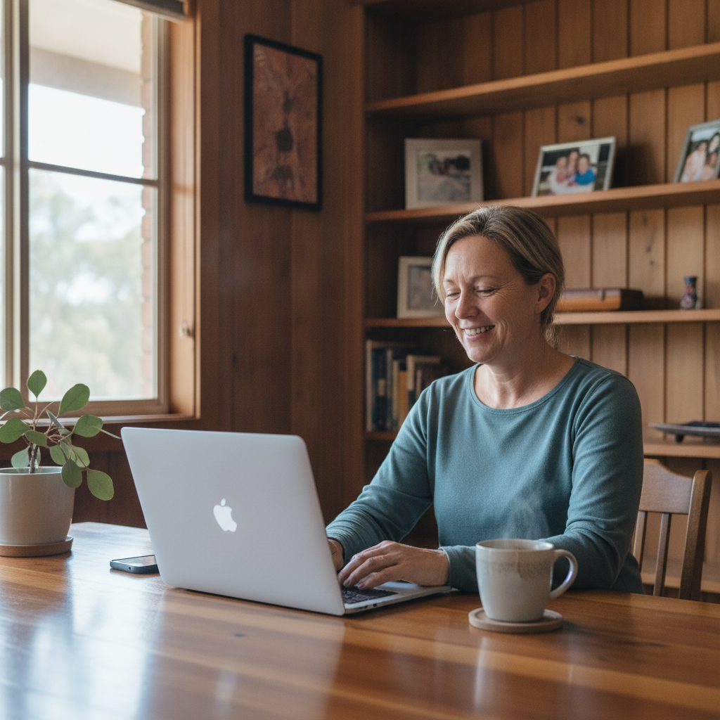 Laptop and desktop cleaning in Dandry (2357) — an at-home owner pleased their computer runs cool and quiet again