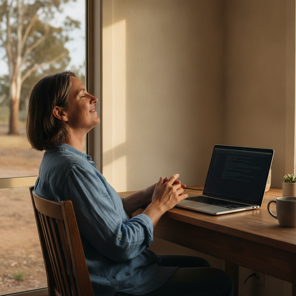 Computer cleaning in Darkwood (2454) — a local resident at home with a clean, fast, dust-free computer running cool and quiet