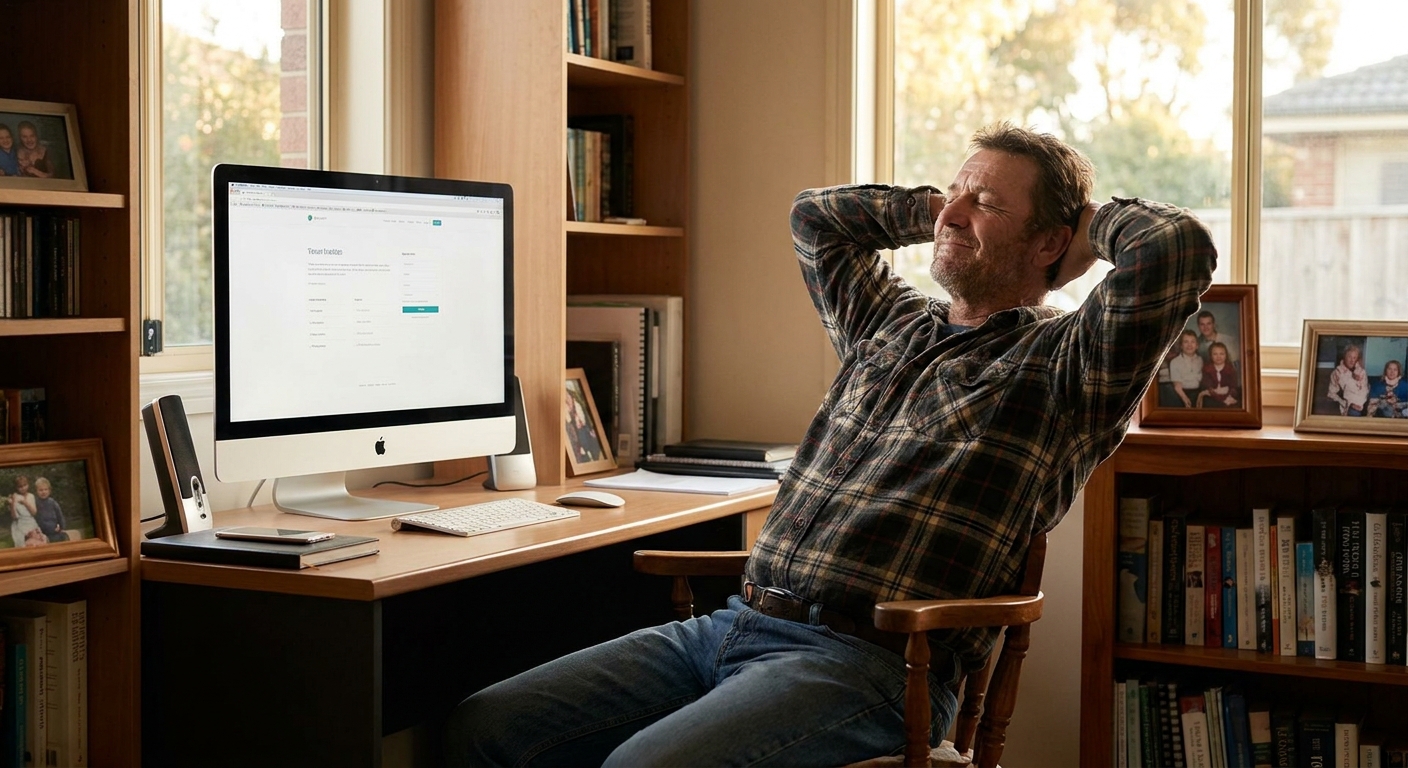 Computer cleaning in Deer Park East (3022) — a local resident at home with a clean, fast, dust-free computer running cool and quiet