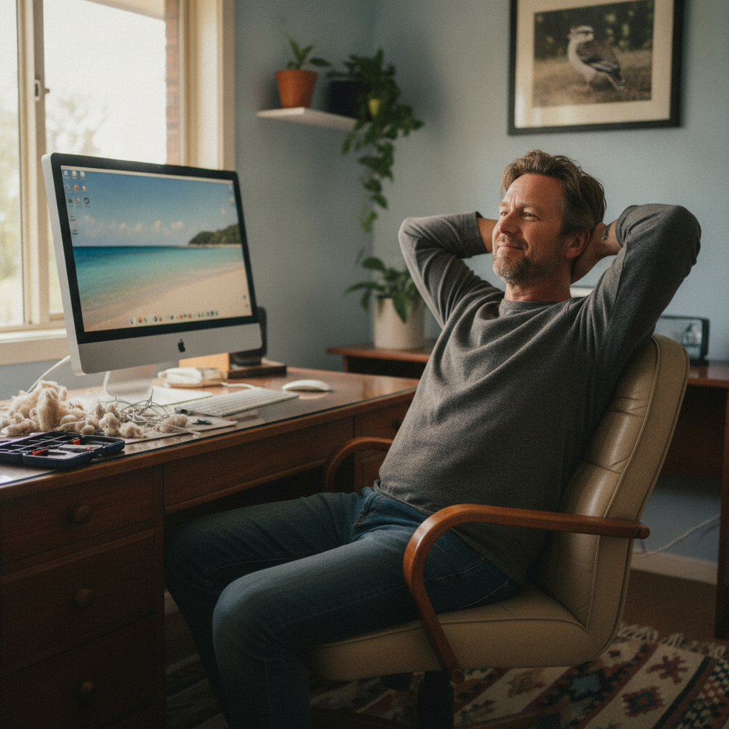 Laptop and desktop cleaning in Doyalson North (2262) — an at-home owner pleased their computer runs cool and quiet again