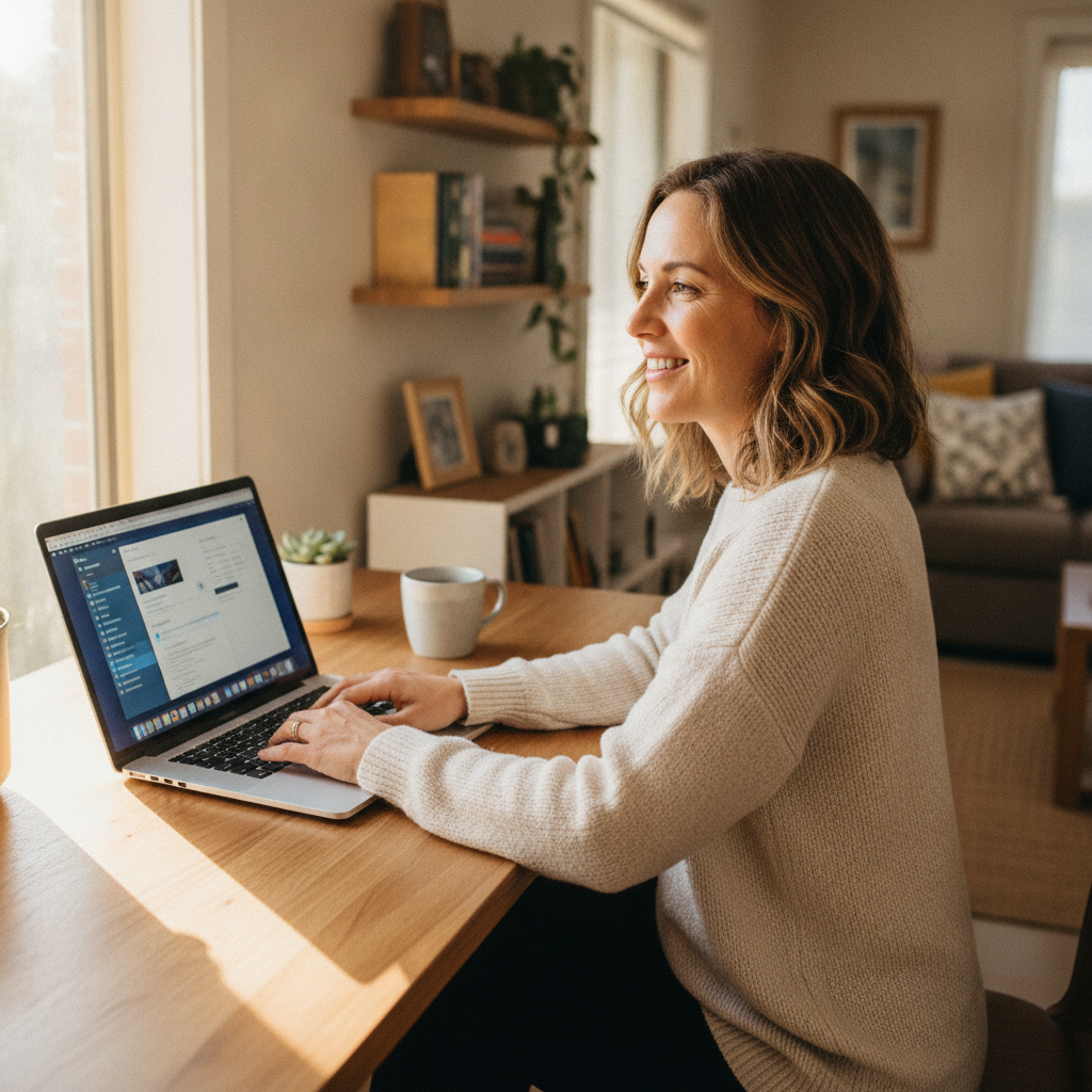 Computer cleaning in East Jindabyne (2627) — a local resident at home with a clean, fast, dust-free computer running cool and quiet