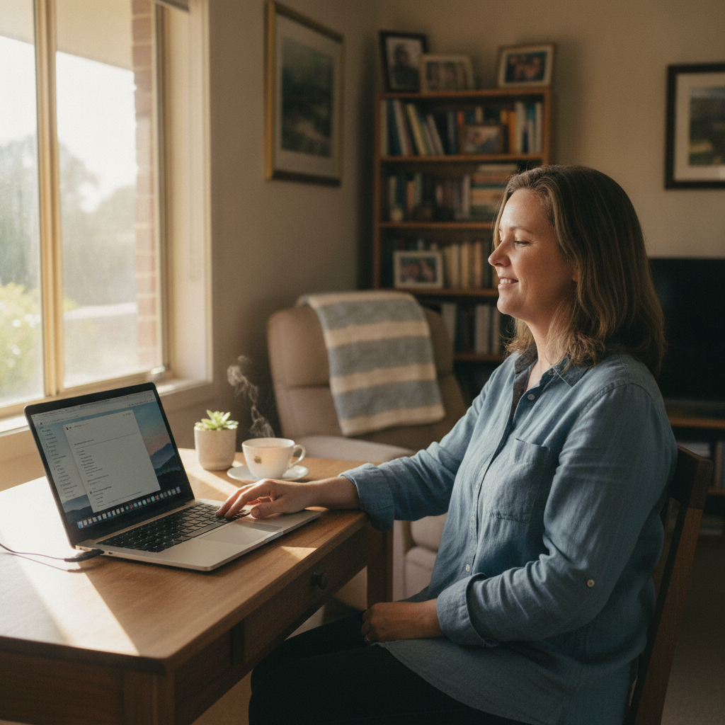 Laptop and desktop cleaning in Elcombe (2404) — an at-home owner pleased their computer runs cool and quiet again