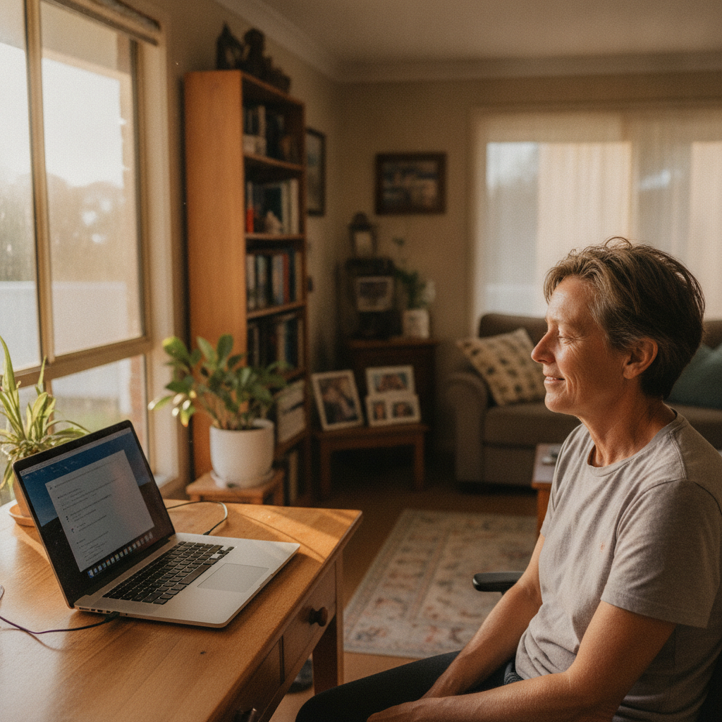 Computer cleaning in Emu Point (6330) — a local resident at home with a clean, fast, dust-free computer running cool and quiet