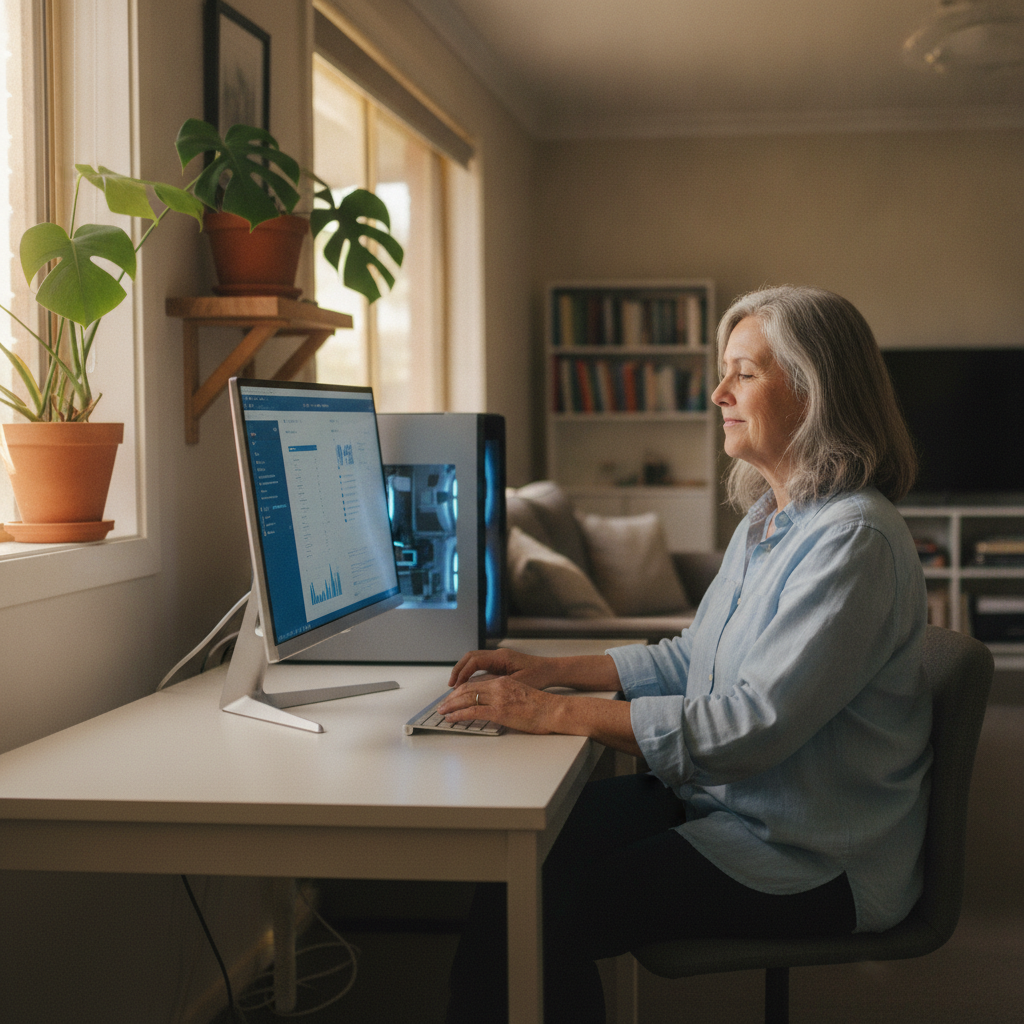 Laptop and desktop cleaning in Erindale (5066) — an at-home owner pleased their computer runs cool and quiet again