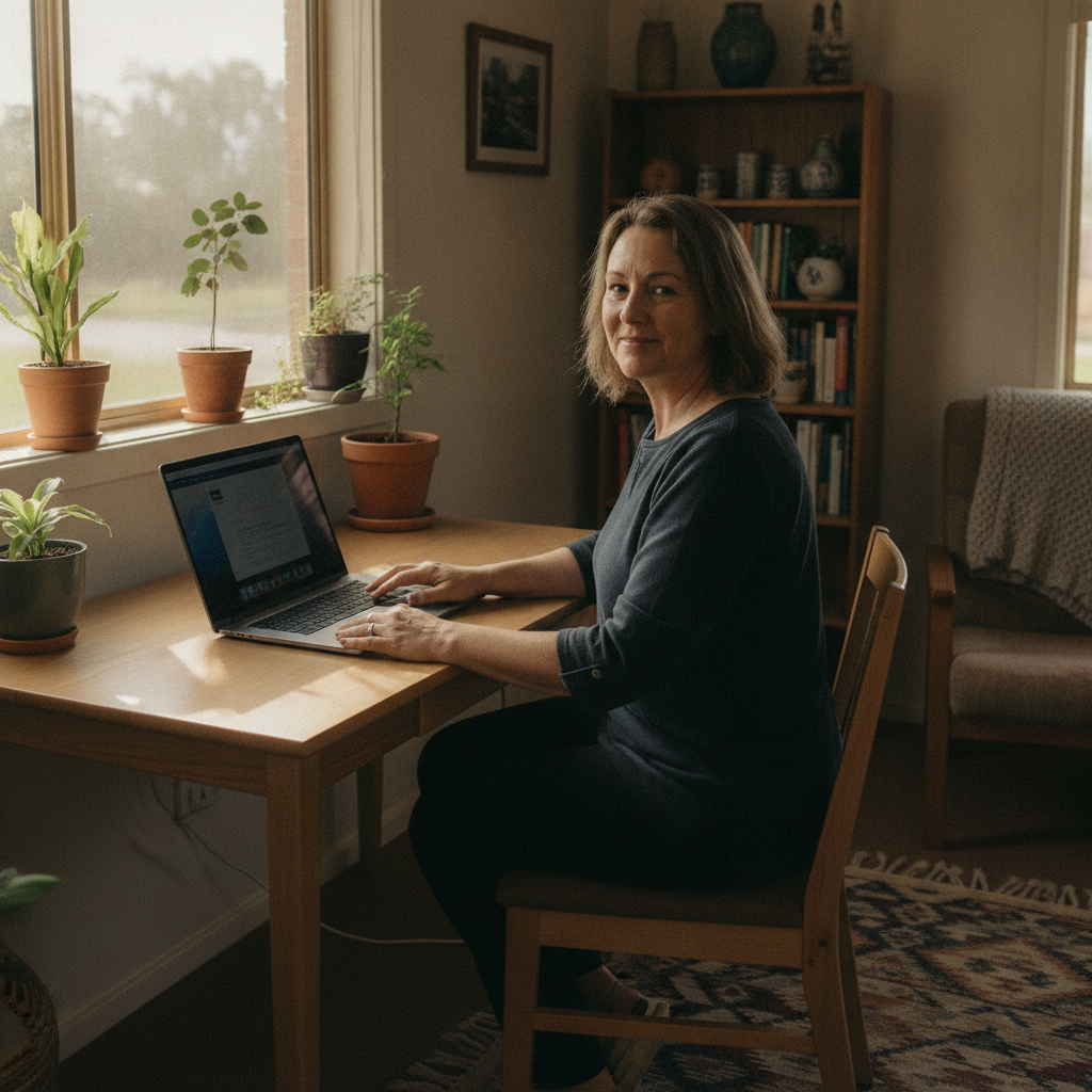 Computer cleaning in Eulomogo (2830) — a local resident at home with a clean, fast, dust-free computer running cool and quiet