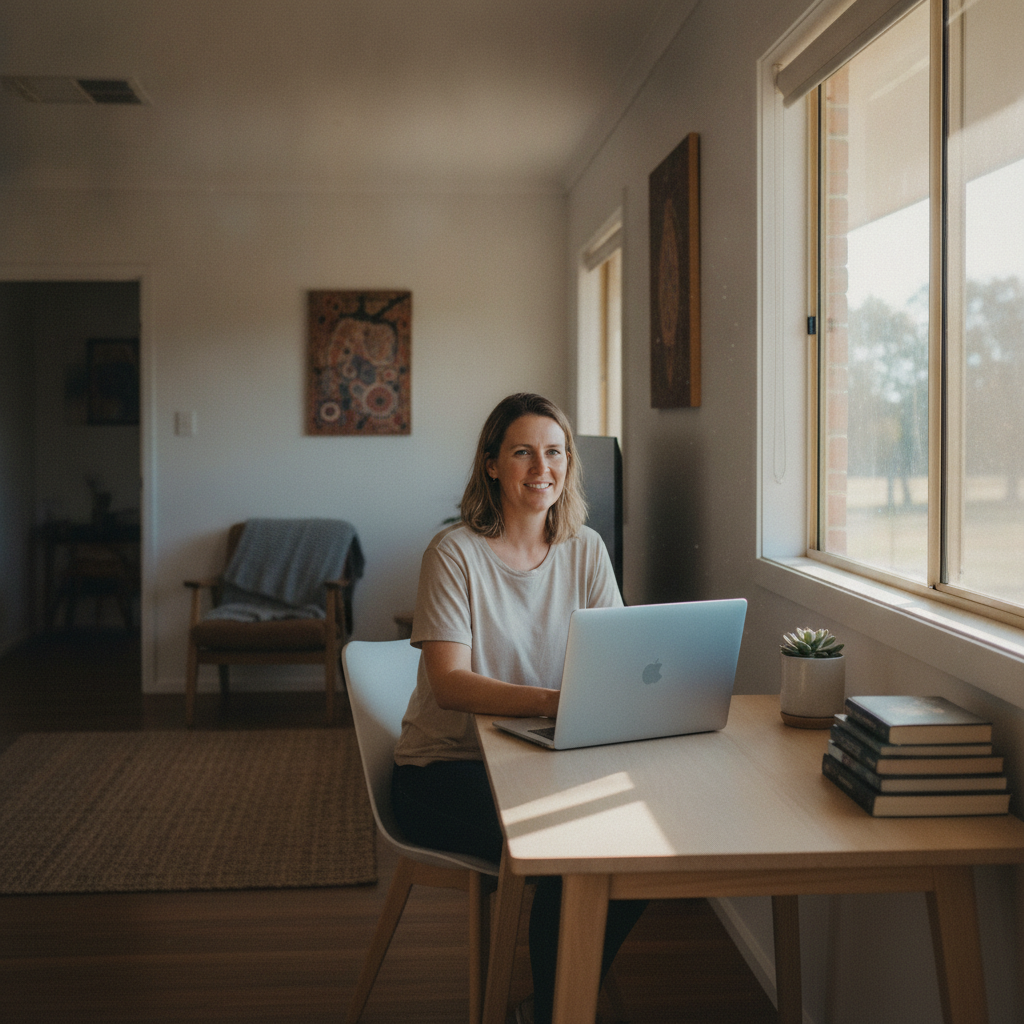 Computer cleaning in Eurimbla (2867) — a local resident at home with a clean, fast, dust-free computer running cool and quiet