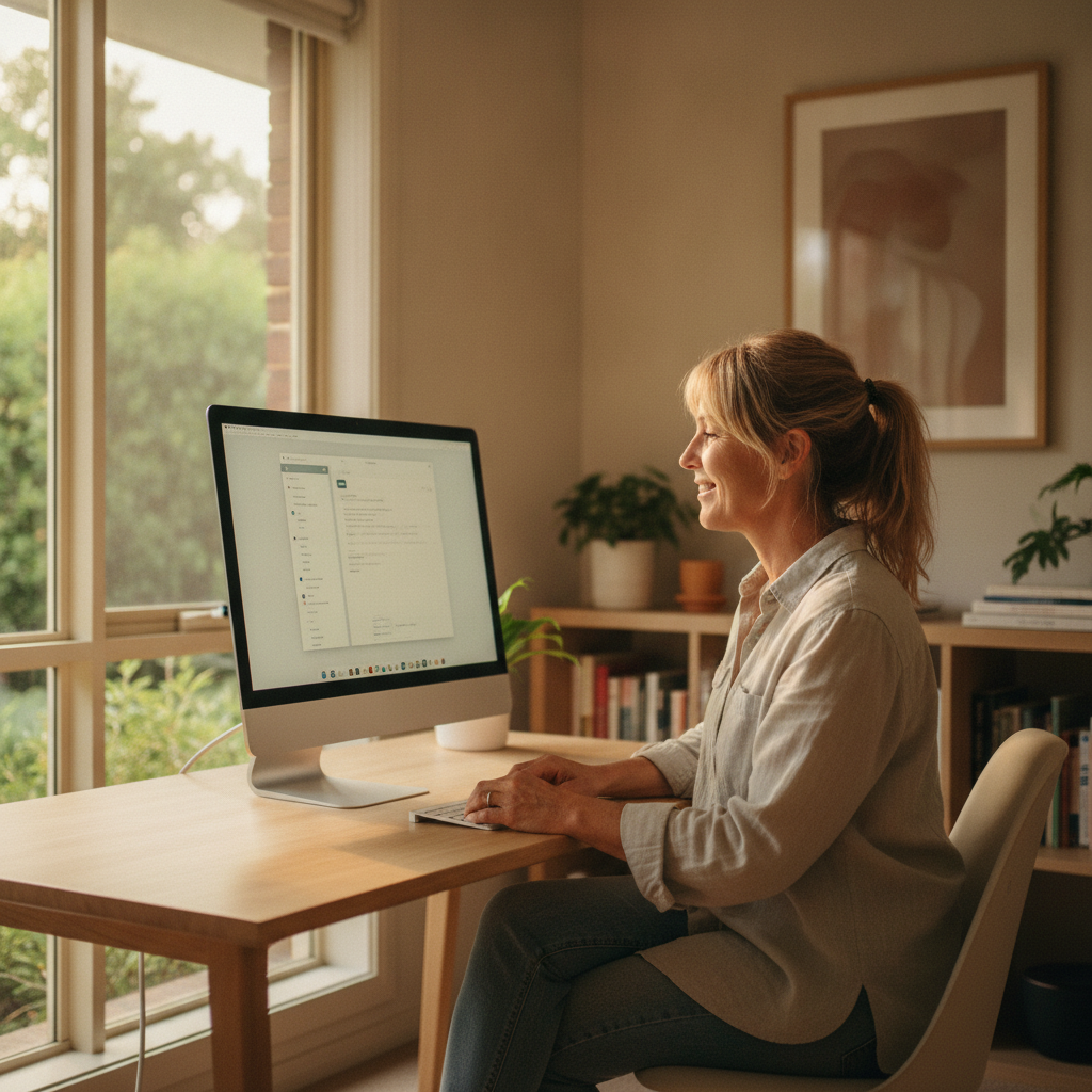 Computer cleaning in Floreat Forum (6014) — a local resident at home with a clean, fast, dust-free computer running cool and quiet