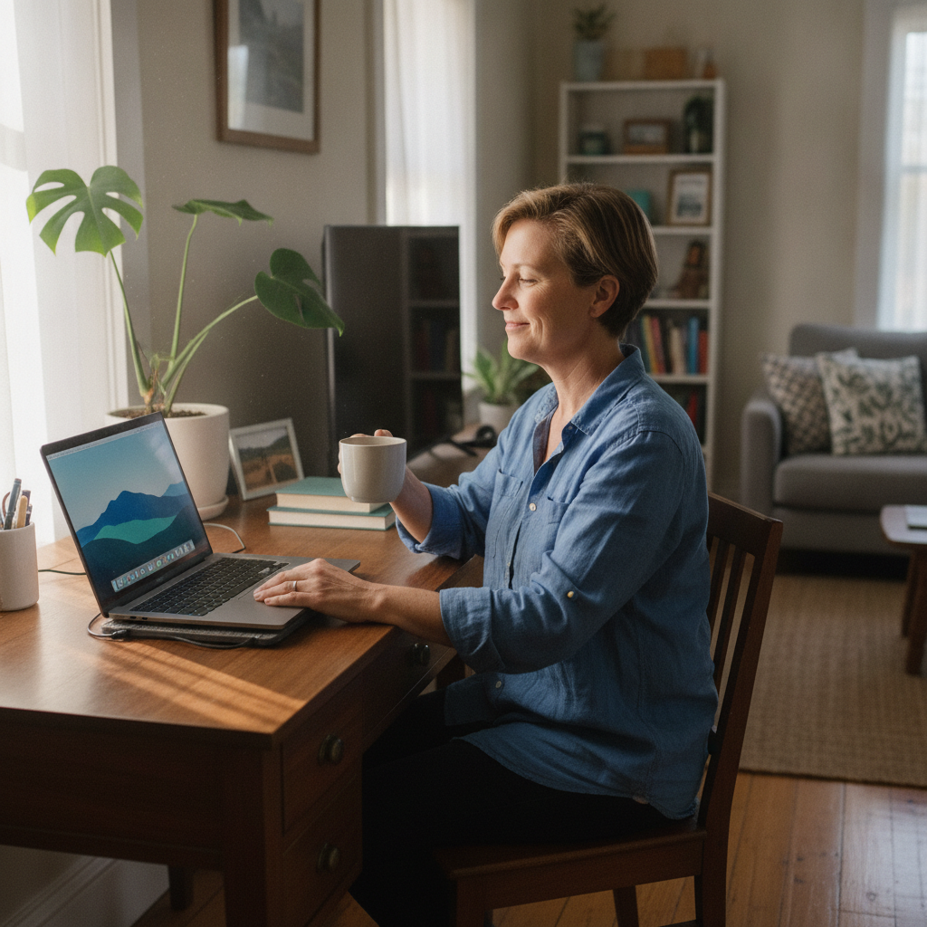 Computer cleaning in Forbes (2871) — a local resident at home with a clean, fast, dust-free computer running cool and quiet