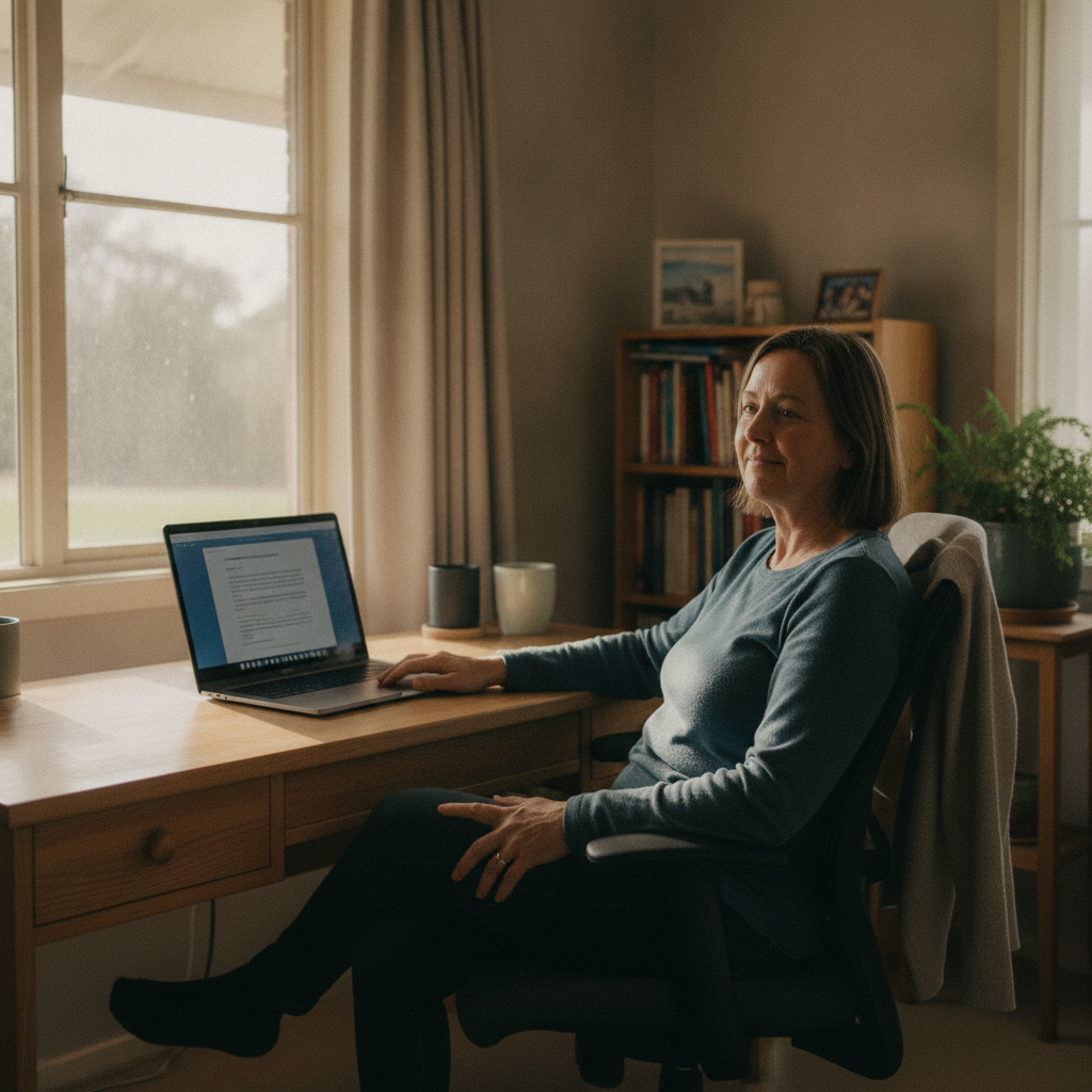 Computer cleaning in Fordwich (2330) — a local resident at home with a clean, fast, dust-free computer running cool and quiet