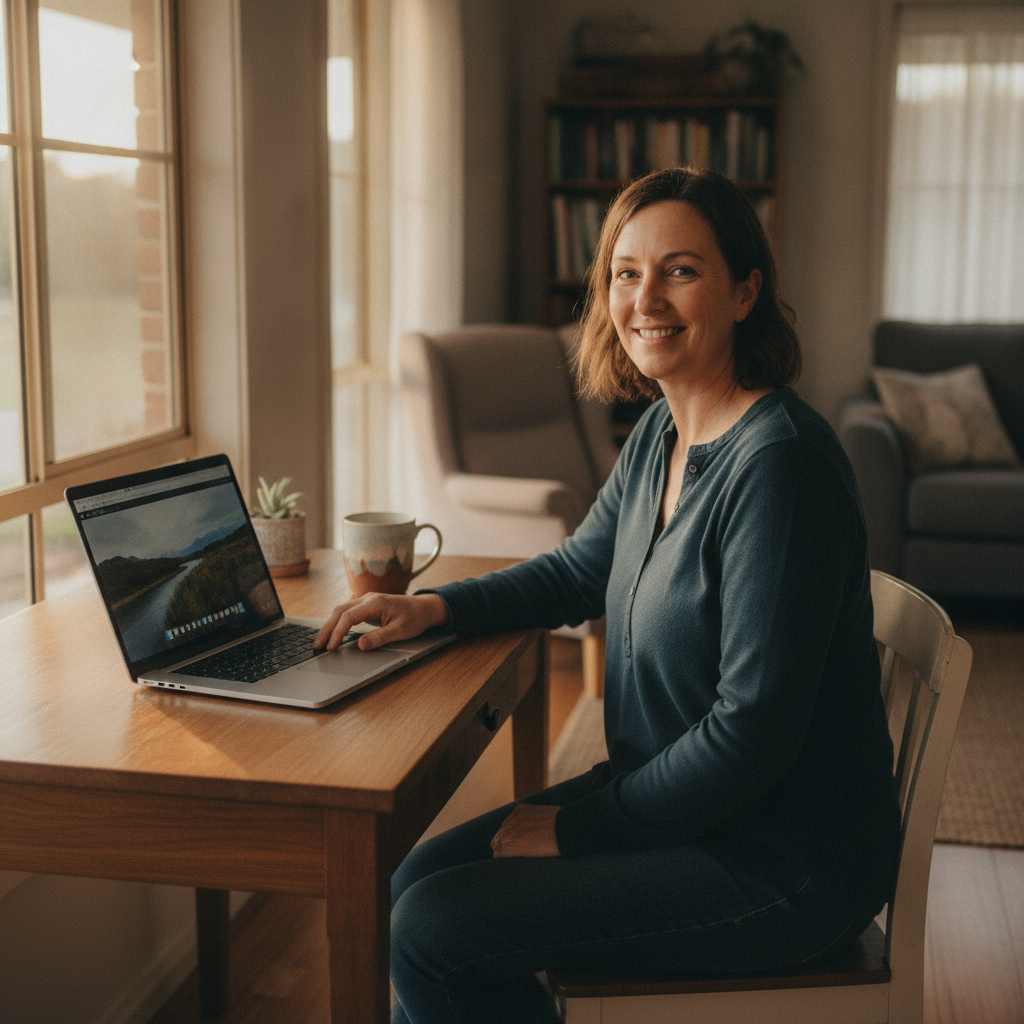 Laptop and desktop cleaning in Forest Reefs (2798) — an at-home owner pleased their computer runs cool and quiet again