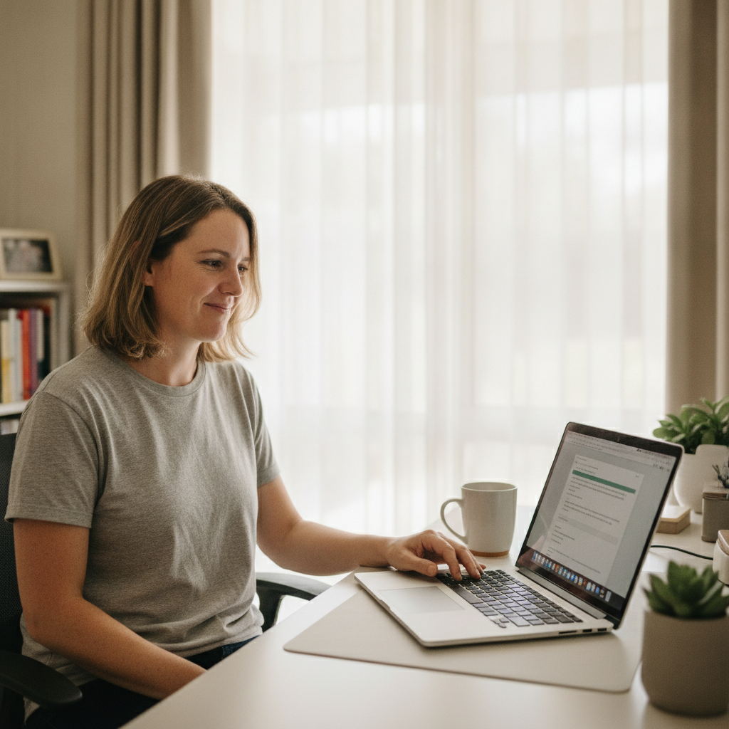 Laptop and desktop cleaning in Forster Shopping Village (2428) — an at-home owner pleased their computer runs cool and quiet again