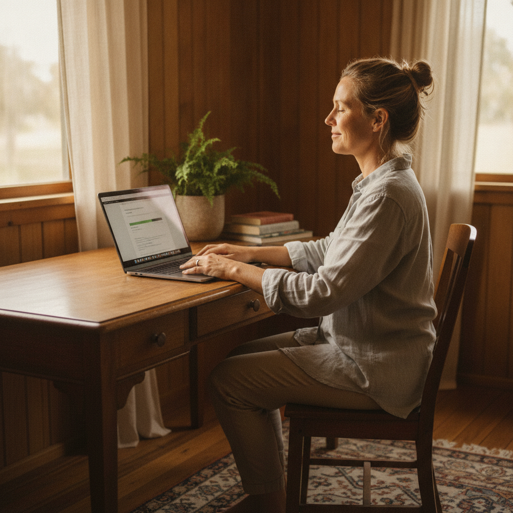 Laptop and desktop cleaning in Gearys Flat (2446) — an at-home owner pleased their computer runs cool and quiet again