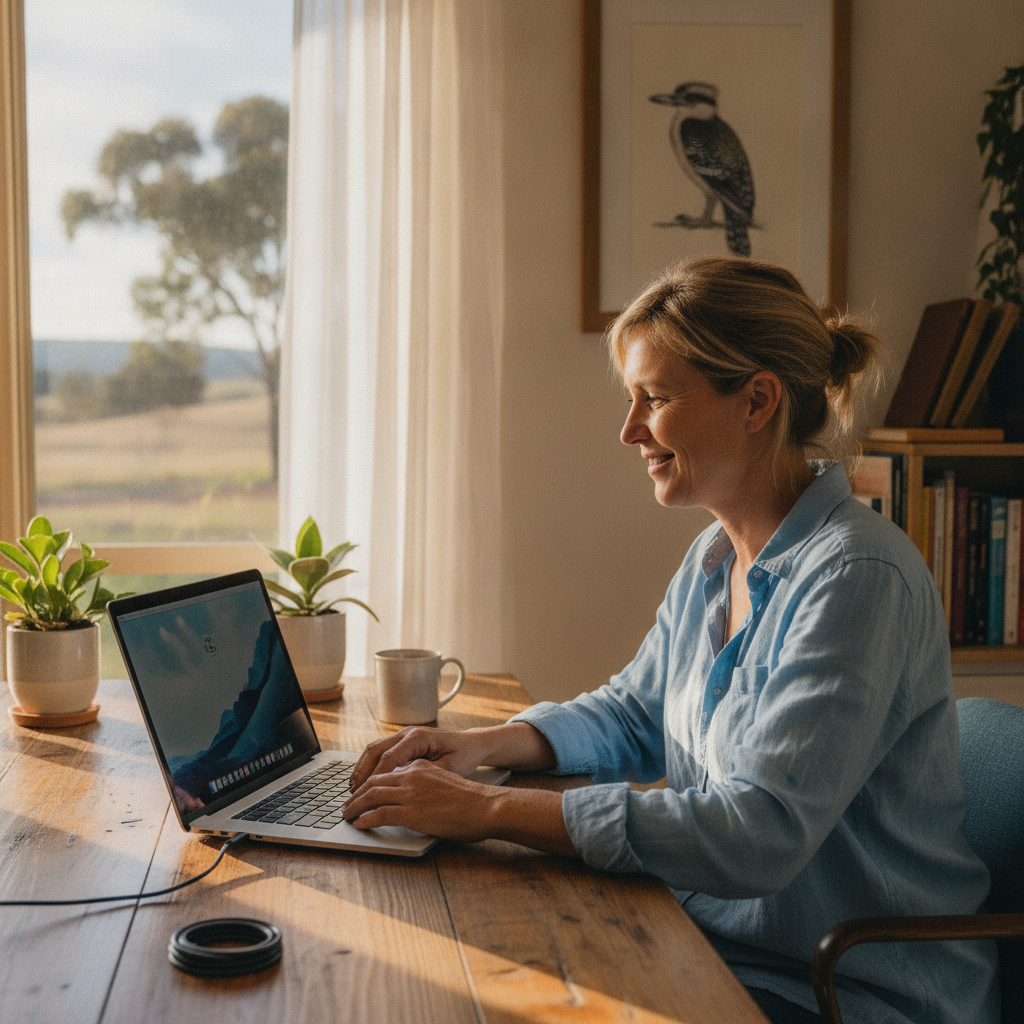 Laptop and desktop cleaning in Glenbawn (2337) — an at-home owner pleased their computer runs cool and quiet again