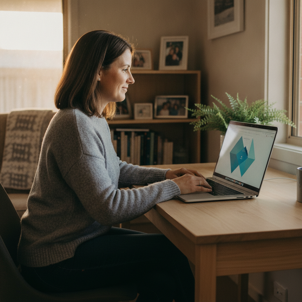 Computer cleaning in Glenmore Park (2745) — a local resident at home with a clean, fast, dust-free computer running cool and quiet