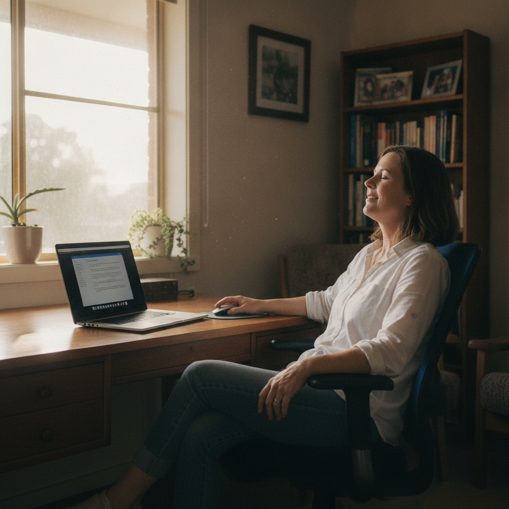 Computer cleaning in Gooloogong (2805) — a local resident at home with a clean, fast, dust-free computer running cool and quiet