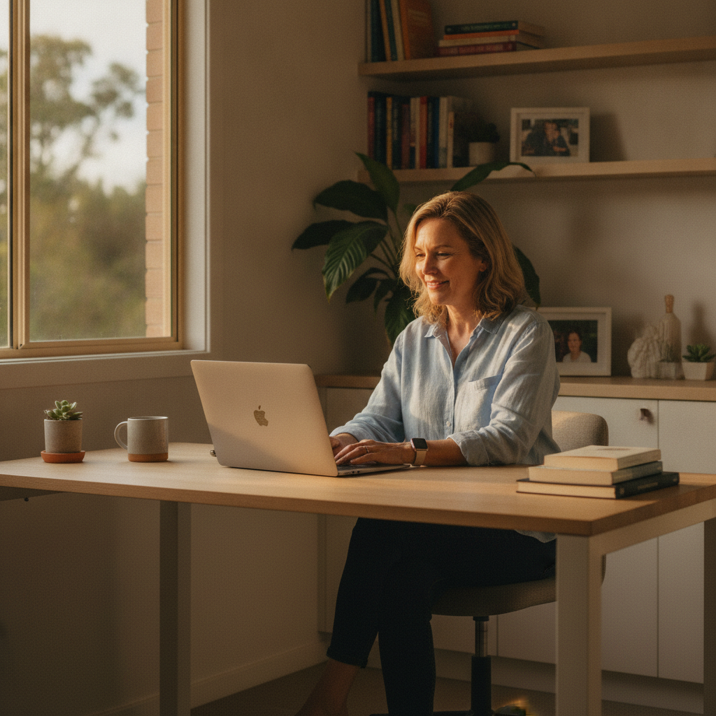 Computer cleaning in Gordon Park (4031) — a local resident at home with a clean, fast, dust-free computer running cool and quiet