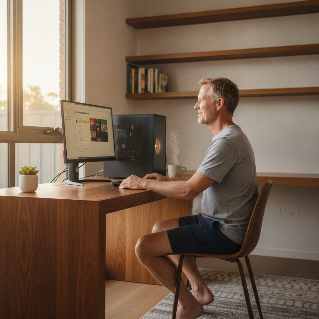 Laptop and desktop cleaning in Graceville (4075) — an at-home owner pleased their computer runs cool and quiet again
