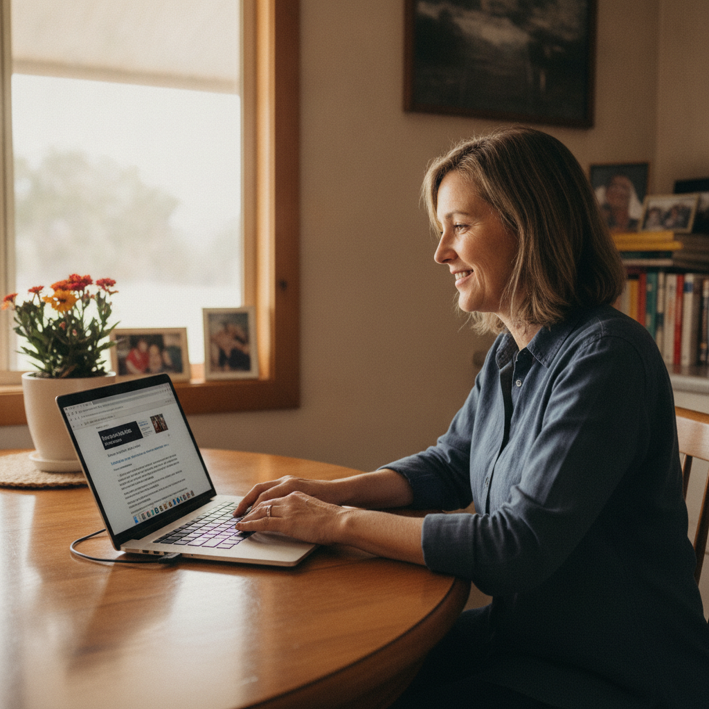 Computer cleaning in Grenfell (2810) — a local resident at home with a clean, fast, dust-free computer running cool and quiet