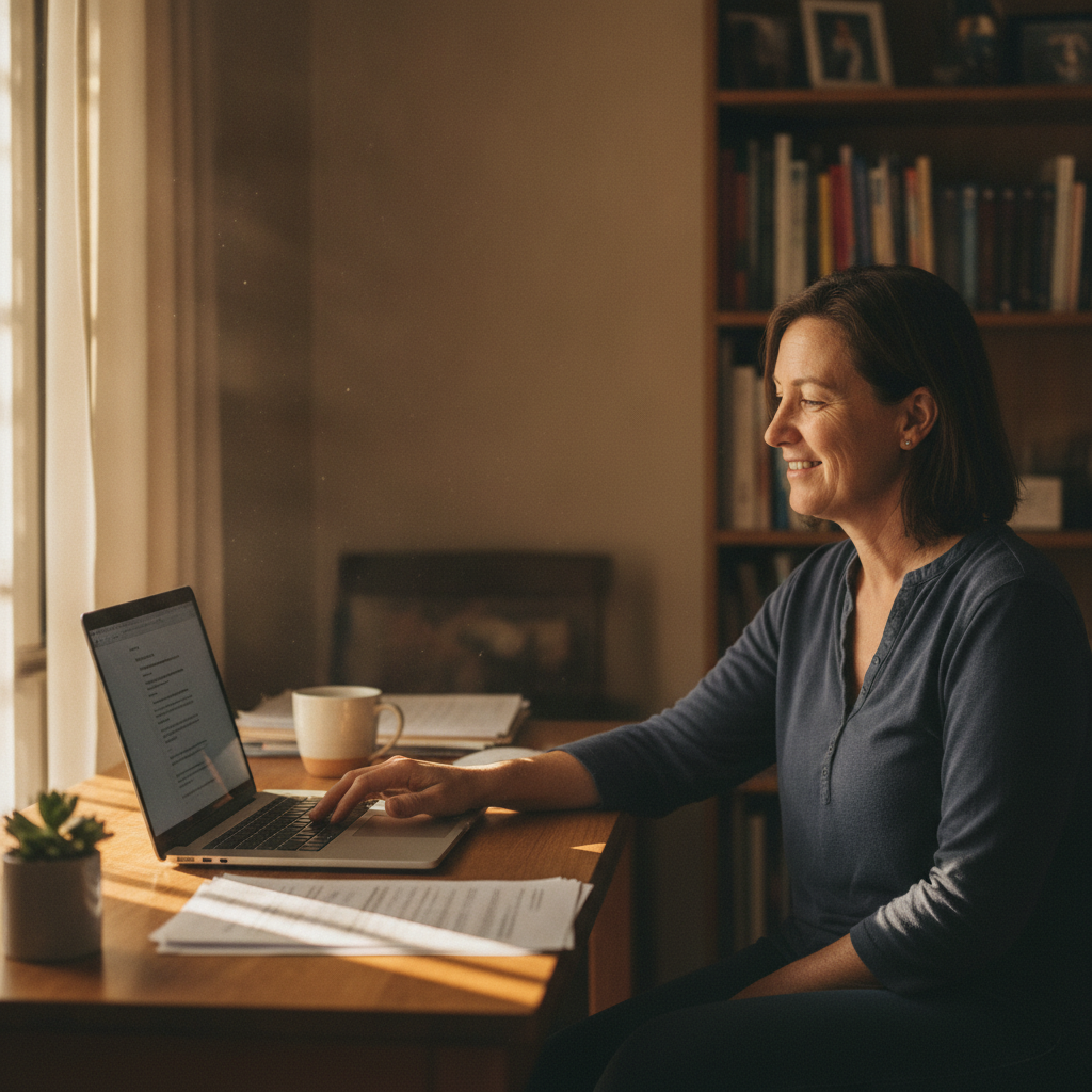 Laptop and desktop cleaning in Growee (2849) — an at-home owner pleased their computer runs cool and quiet again