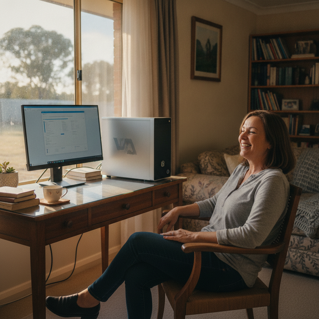 Laptop and desktop cleaning in Gumble (2865) — an at-home owner pleased their computer runs cool and quiet again