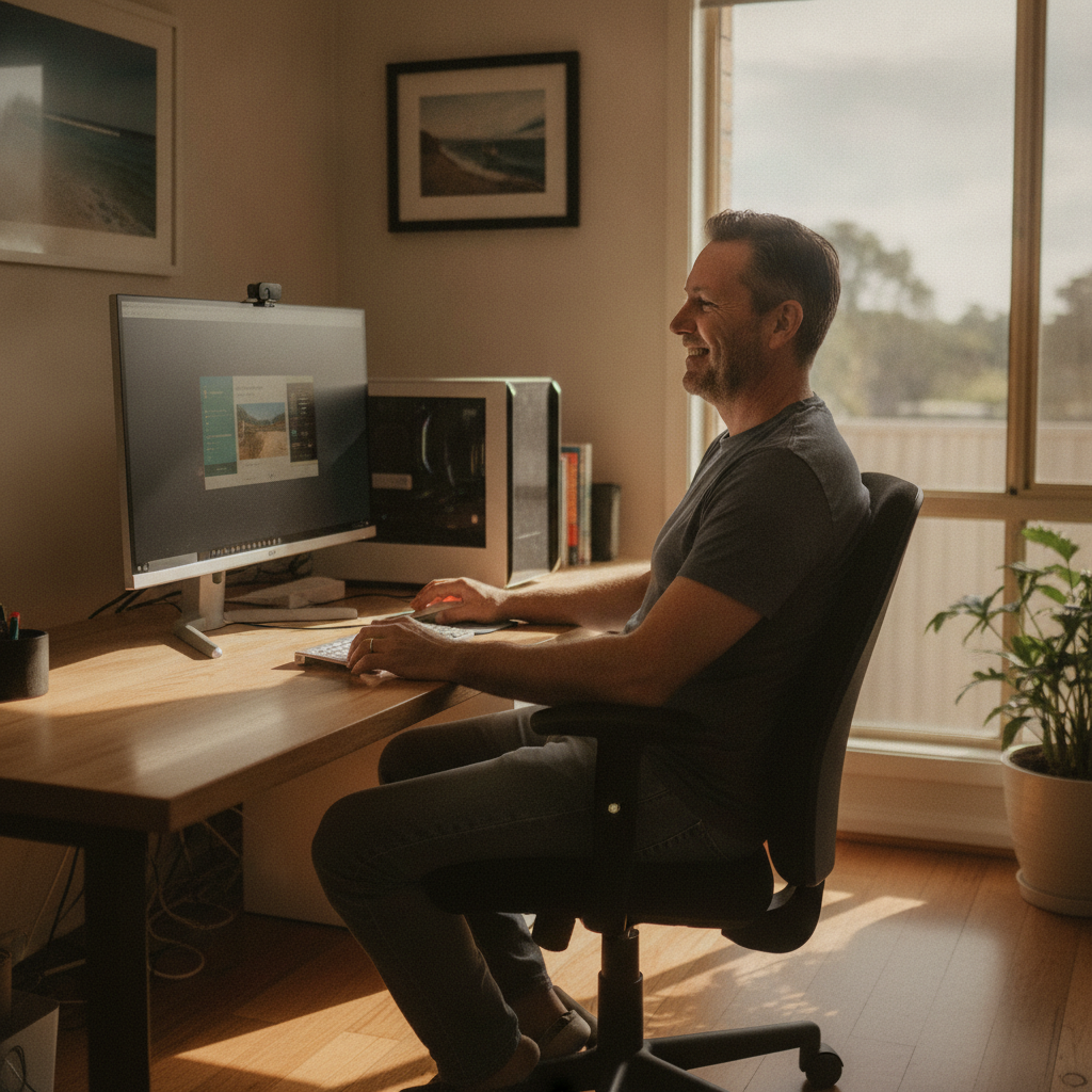 Laptop and desktop cleaning in Gymea (2227) — an at-home owner pleased their computer runs cool and quiet again