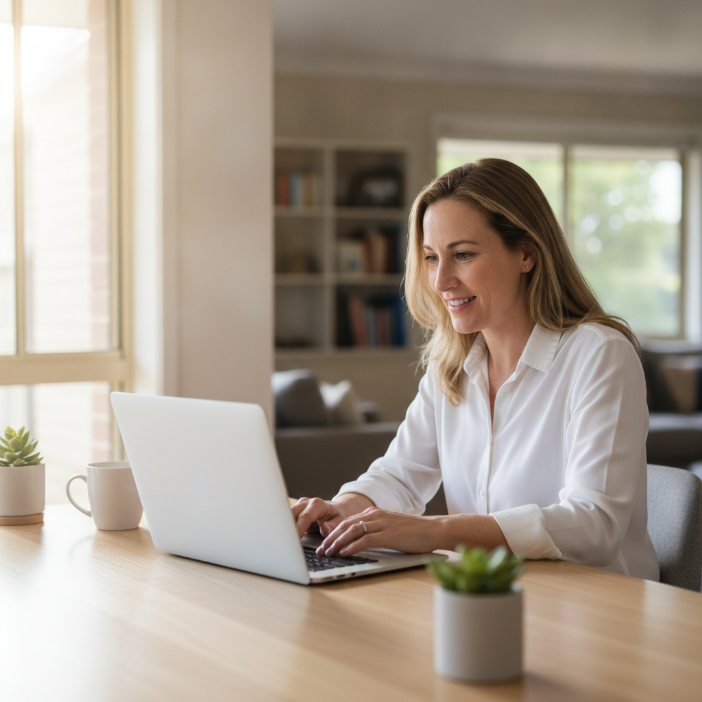 Computer cleaning in Gymea Bay (2227) — a local resident at home with a clean, fast, dust-free computer running cool and quiet