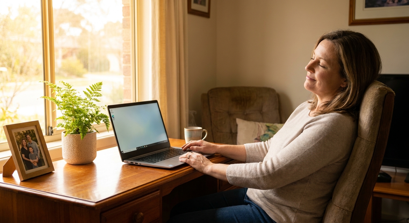 Laptop and desktop cleaning in Hackett (2602) — an at-home owner pleased their computer runs cool and quiet again