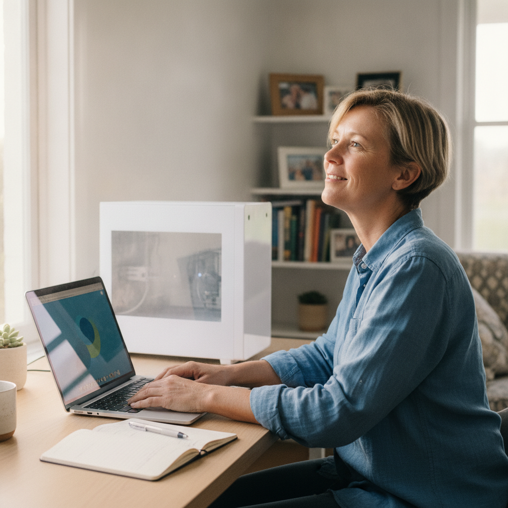 Laptop and desktop cleaning in Harolds Cross (2622) — an at-home owner pleased their computer runs cool and quiet again