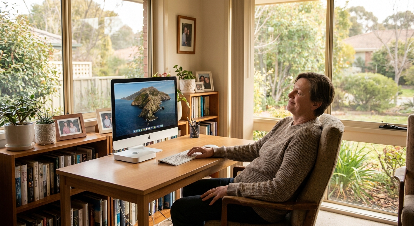 Laptop and desktop cleaning in Hawker (2614) — an at-home owner pleased their computer runs cool and quiet again