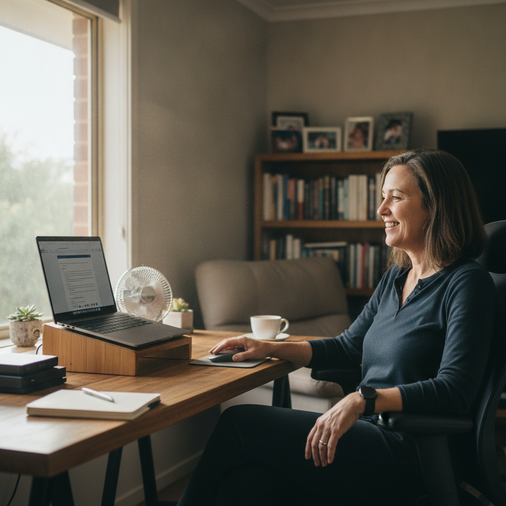 Laptop and desktop cleaning in Hazelmere (6055) — an at-home owner pleased their computer runs cool and quiet again