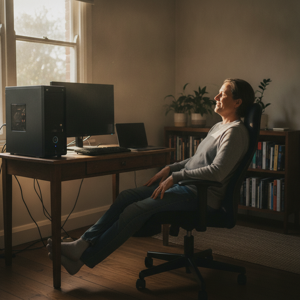 Laptop and desktop cleaning in Highgate (5063) — an at-home owner pleased their computer runs cool and quiet again