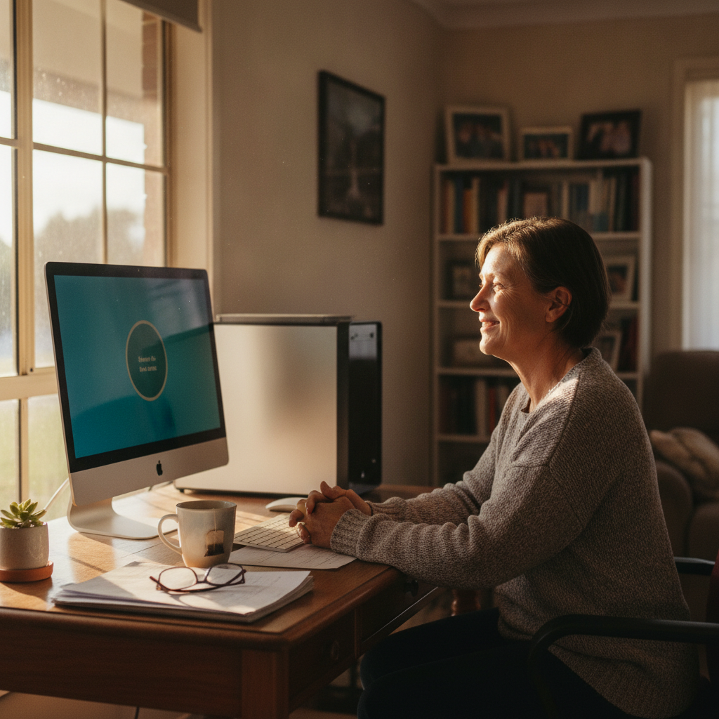 Laptop and desktop cleaning in Hill Plain (2710) — an at-home owner pleased their computer runs cool and quiet again