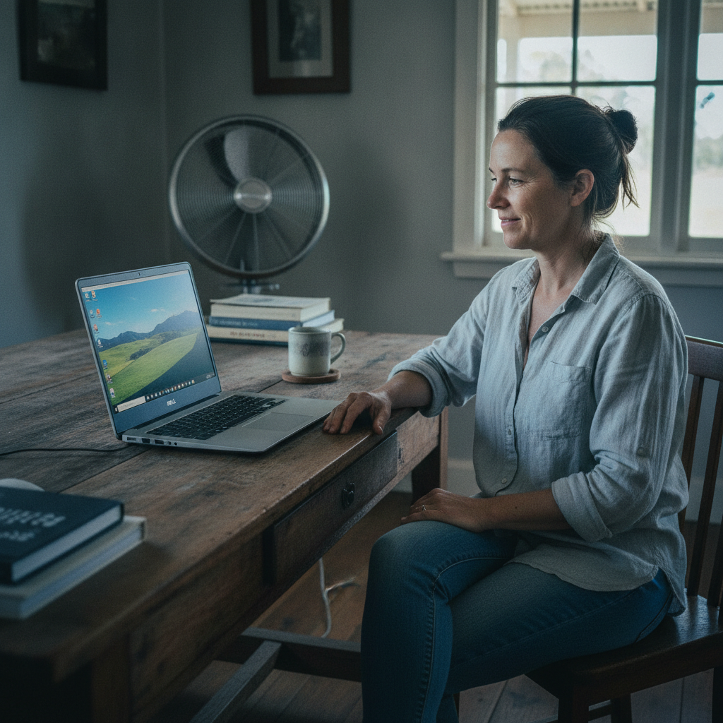 Computer cleaning in Home Rule (2850) — a local resident at home with a clean, fast, dust-free computer running cool and quiet