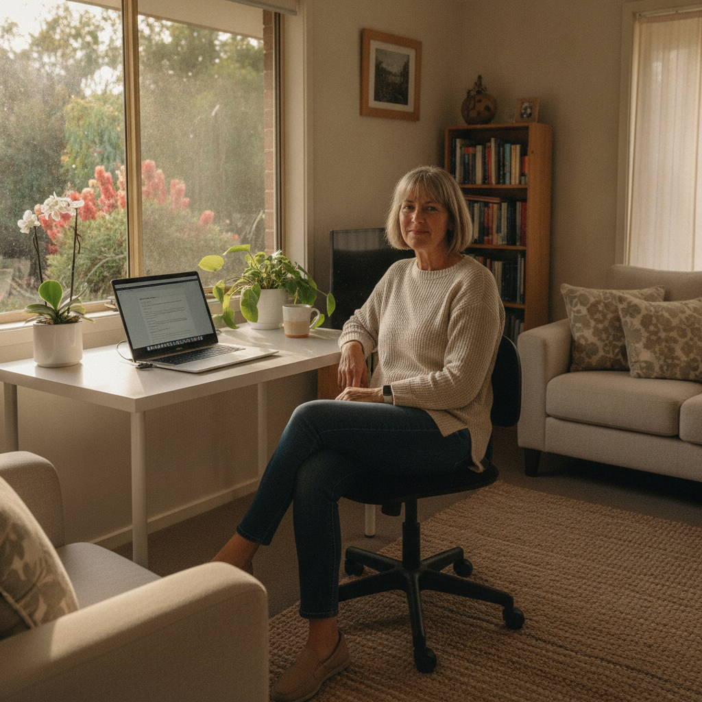 Computer cleaning in Hopkins Creek (2484) — a local resident at home with a clean, fast, dust-free computer running cool and quiet