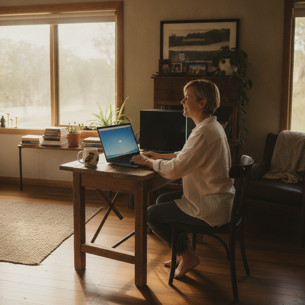 Computer cleaning in Horse Station Creek (2474) — a local resident at home with a clean, fast, dust-free computer running cool and quiet
