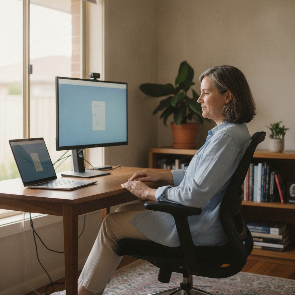 Computer cleaning in Hoxton Park (2171) — a local resident at home with a clean, fast, dust-free computer running cool and quiet