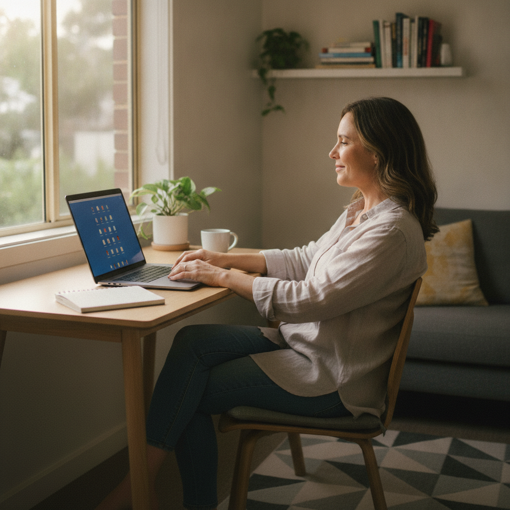 Computer cleaning in Hurlstone Park (2193) — a local resident at home with a clean, fast, dust-free computer running cool and quiet