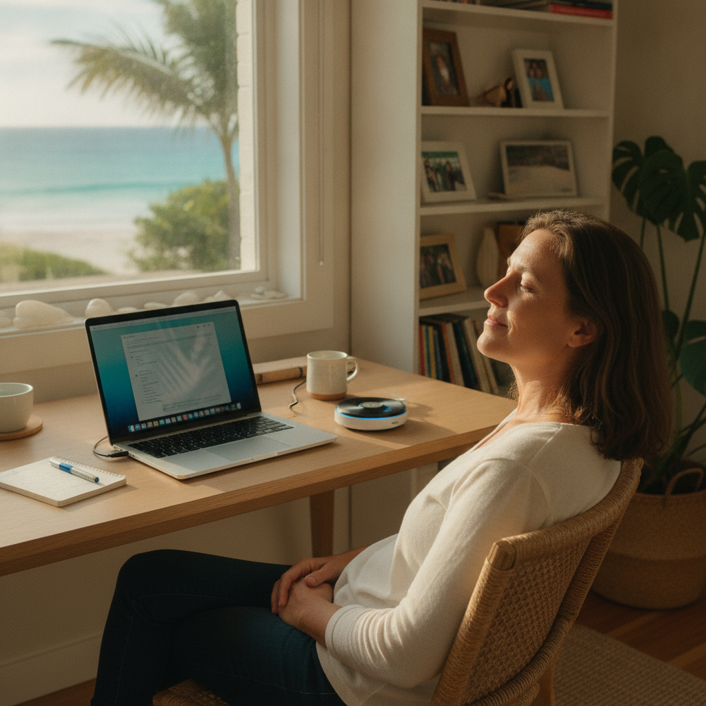 Computer cleaning in Hyams Beach (2540) — a local resident at home with a clean, fast, dust-free computer running cool and quiet